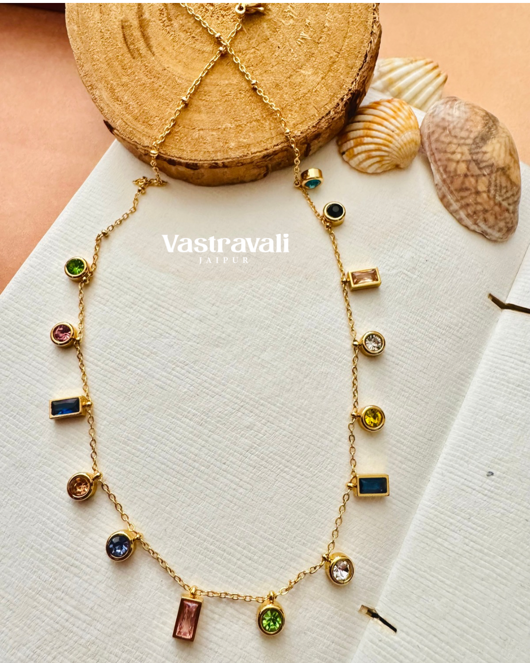 Crystal Charm Necklace
