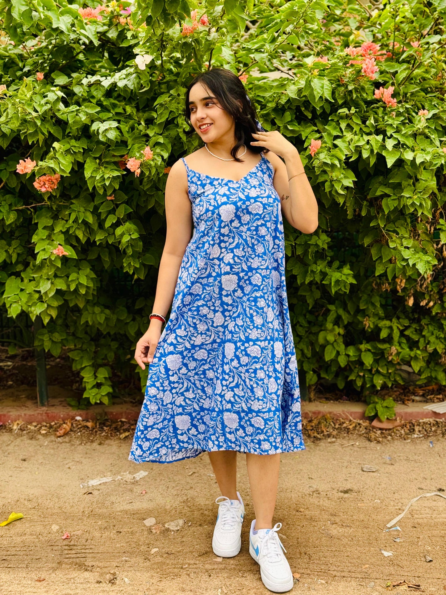 DIVE IN BLUE Summer dress