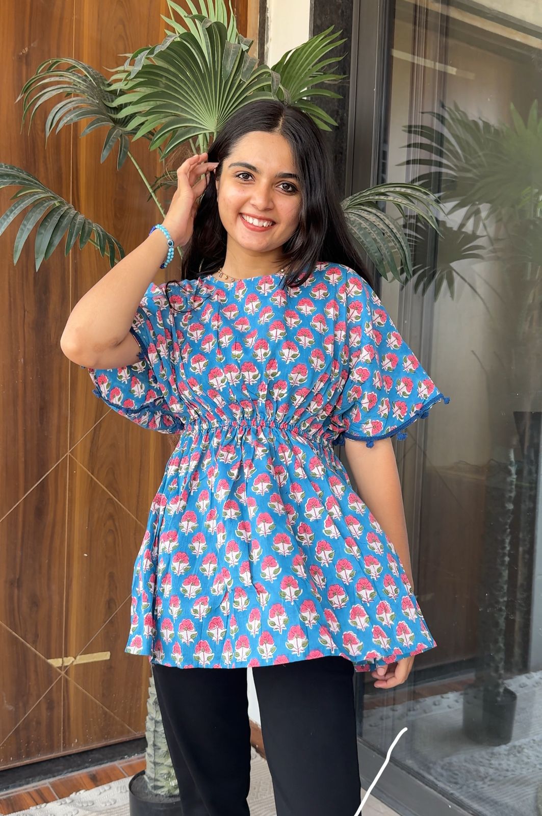 Sunina floral Comfy Top (Bestseller)