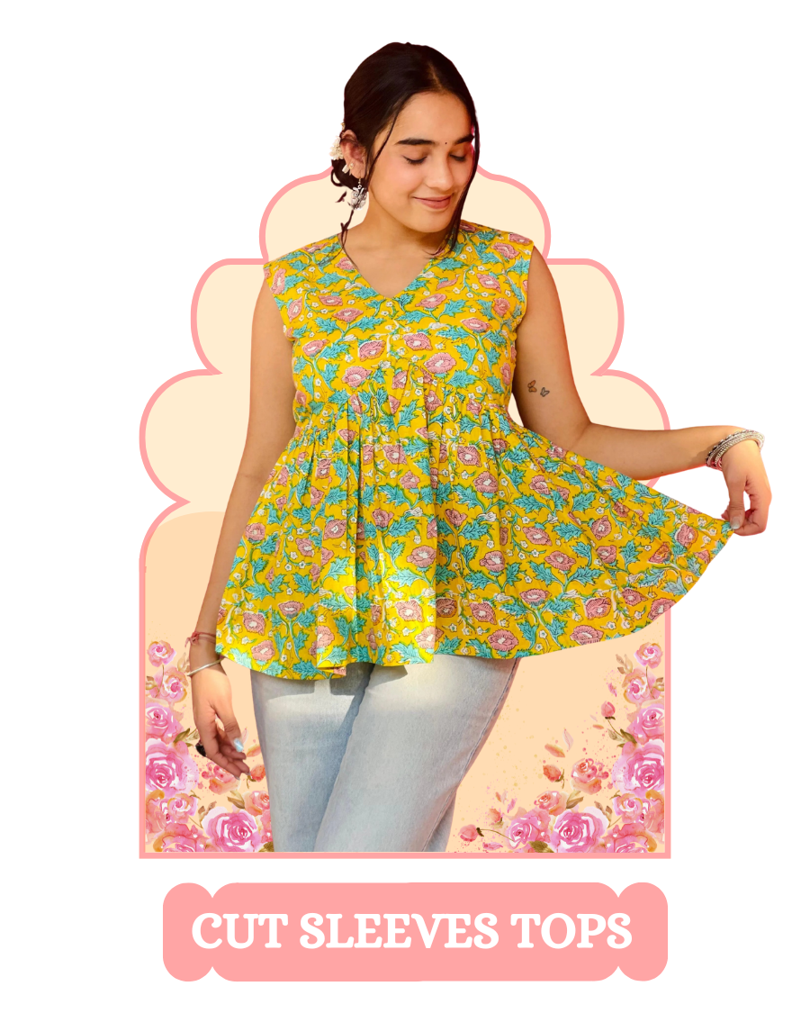 Cut Sleeves Top
