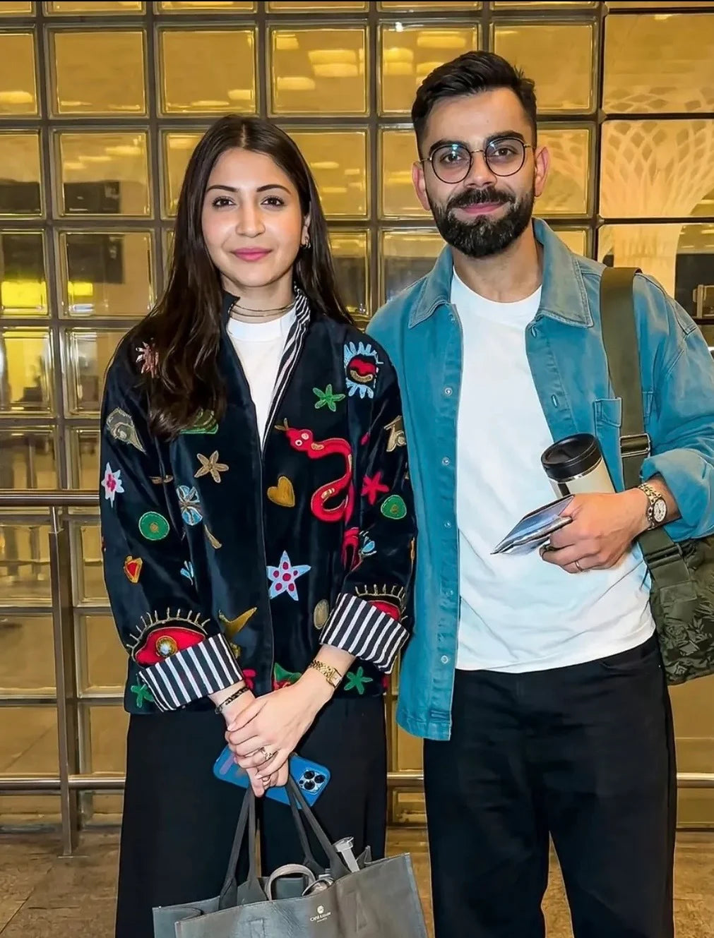 Anushka Inspired Velvet Heavy Embroidered Jacket | Limited Edition