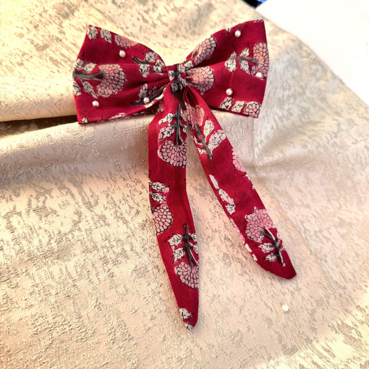 Red Charm Bow