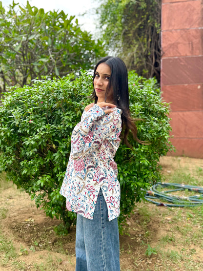 Fareen Kurti - Hand Block Print